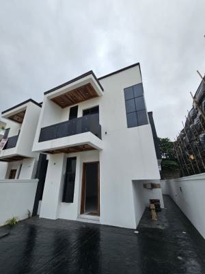 Contemporary Spacious 4 Bedroom Semi-detached Duplex with Bq, Chevron, Lekki, Lagos, Semi-detached Duplex for Sale