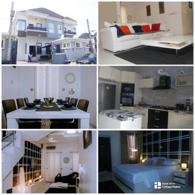 Privately Gated 4 Bedroom Semi Detached Duplex, Ikota Villa, Ikota, Lekki, Lagos, Semi-detached Duplex for Rent