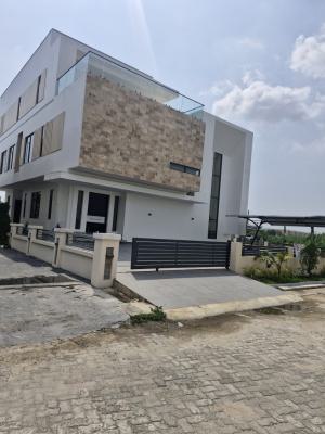 Tastefully Built 5-bedroom Detached House with Water View, Chevron Lekki, Lekki, Lagos, Detached Duplex for Sale