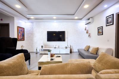 Stylish 2 Bedroom Apartment, Ikate, Ilasan, Lekki Phase 1, Lekki, Lagos, Flat / Apartment Short Let