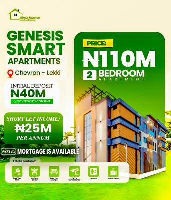 2 Bedroom Apartment, Genesis Smart Apartment, Lekki, Lagos, Flat / Apartment for Sale