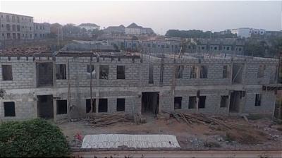 3bedrooms Block of Flat Carcass, By Kado Fish Market, Life Camp, Abuja, Flat / Apartment for Sale