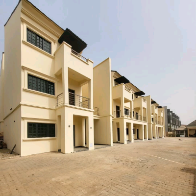 Brand New Consolidated 5 Units of 4 Bedrooms Terrace Duplex with a 1, Jabi, Abuja, Terraced Duplex for Sale