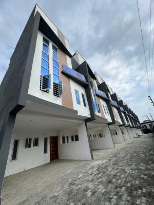 New Standard Luxury 4 Bedroom Terrace House with Bq, Salem, Ikate, Lekki, Lagos, Terraced Duplex for Rent