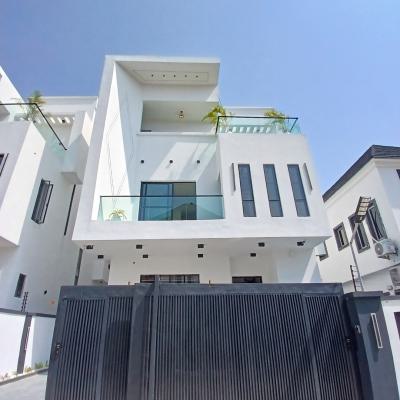Gigantic 5 Bedroom Detached Duplex with Swimming Pool, Bq, Ikota, Lekki, Lagos, Detached Duplex for Sale