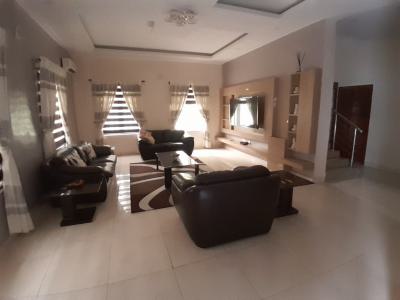 Fully Furnished 5 Bedroom Fully Detached House with a Servant Room, Osapa London, Lekki, Lagos, Detached Duplex for Rent