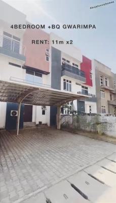 4-bedrooms Terrace Duplex with Bq, 3rd Avenue, Gwarinpa, Abuja, Terraced Duplex for Rent