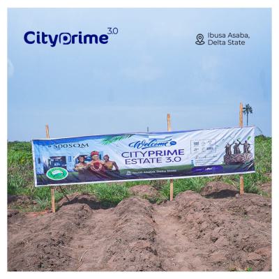 Affordable Land  in a Good Location, Ibusa Bypass Road Asaba Delta State - City Prime 3.0, Asaba, Delta, Residential Land for Sale