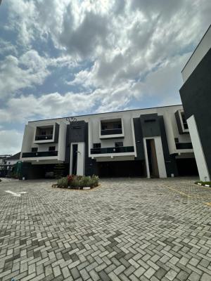 Elegantly Designed 4 Bedroom Terrace with Bq, Beautifully Designed Home with Bq, Pool, Gym in a Secured Estate, Ikate, Lekki, Lagos, Terraced Duplex for Sale