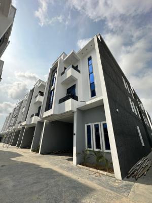 4 Bedroom Terrace + Bq  with Gym House and Pool, Exquisitely Designed Home with Bq, Gymhouse, Pool in an Estate, Ikate, Lekki, Lagos, Terraced Duplex for Sale