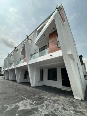 Smartly Built 4 Bedroom Terrace Duplex +bq, Smartly Designed Home with Bq in a Secured Estate, Off Kusenla, Ikate, Lekki, Lagos, Terraced Duplex for Sale