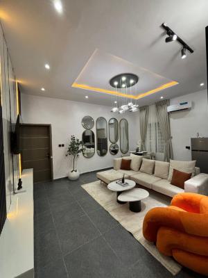 a Luxury One Bedroom Apartment with 24 Hours Electricity and Security, Lekki Phase 1, Lekki, Lagos, Mini Flat (room and Parlour) Short Let