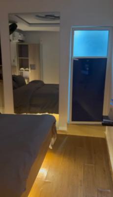 a Luxury Monthly Studio Apartment with Fridge, Tv, Ac, Bed, Waterheate, Yaba, Lagos, Self Contain (single Rooms) for Rent