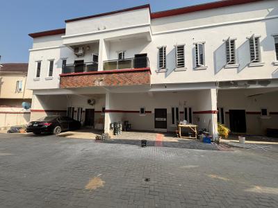 Spacious 4bedroom Terrace Duplex with Bq at Orchid Road, Orchid Road Lekki By Chi Chi Restaurant, Lekki, Lagos, Terraced Duplex for Rent