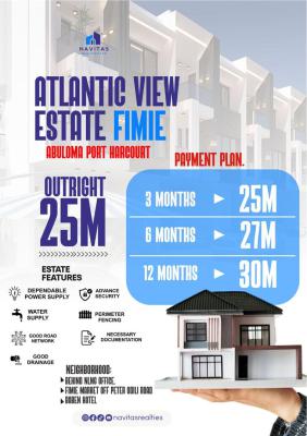 Atlantic View Estate, Fimie, Abuloma, Port Harcourt, Rivers, Residential Land for Sale