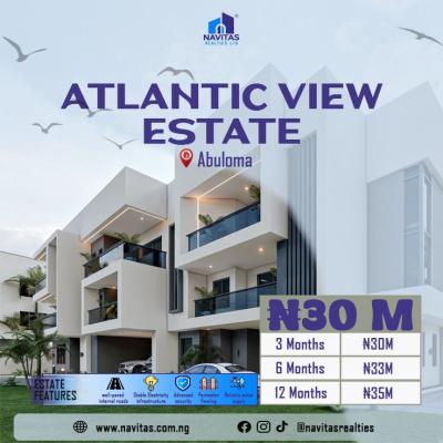 Estate Land, Atlantic View Estate Fimie, Abuloma, Port Harcourt, Rivers, Residential Land for Sale