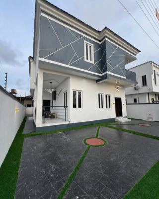 Four Bedroom Fully Detached Duplex with Bq, Thomas Estate, Ajah, Lagos, Detached Duplex for Sale