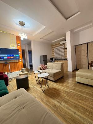 Exquisitely Furnished 3 Bedroom Flat in a Prime Code-access Estate, Just Before Orchid Enyo Filling Station By Lekki 2nd Toll Gate, Lekki, Lagos, Flat / Apartment for Rent