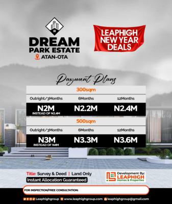 Discount & Affordable Plots of Land in Serene Neighbourhood, Kajola-iboro, Off Orita, Atan Ota, Ado-odo/ota, Ogun, Residential Land for Sale