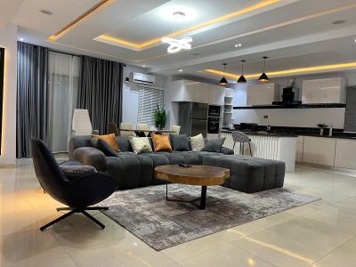 Luxury and Spacious 1bedroom Penthouse Apartment with Massive Balcony, Ikate, Ikate Elegushi, Lekki, Lagos, Mini Flat (room and Parlour) Short Let