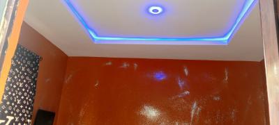 Lovely Furnished Single Room Self Contained, 25 Minutes Drive From Ikeja Airport, Asese, Asese, Ibafo, Ogun, Self Contain (single Rooms) Short Let