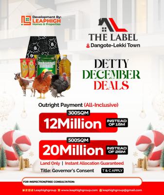 Prime & Affordable Plots of Land in Choiced & Strategic Location, Directly Facing The Road, Siriwon Town, Ibeju Lekki, Lagos, Residential Land for Sale