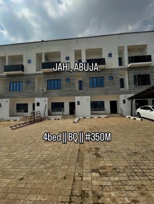 Pristine 4bedroom Terrace Duplex 2 Living Rooms + Boys Quarters, Jahi, Abuja, Terraced Duplex for Sale
