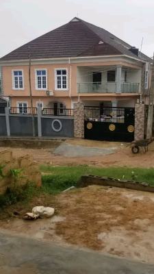 4bedroom Detached Duplex with All The Property in The Compound, Off White House Bus Stop, Meiran, Agege, Lagos, Detached Duplex for Sale