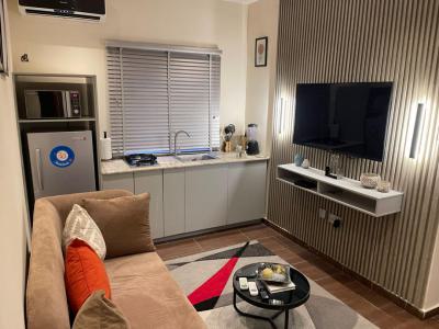 a Fully Furnished One Bedroom Studio Apartment, Off Bisola Durosinmi, Lekki Phase 1, Lekki, Lagos, Mini Flat (room and Parlour) for Rent