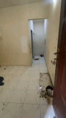 a Relatively New and Decent Roomself Contain, Upstairs, Off Market Street, Shomolu, Lagos, Self Contain (single Rooms) for Rent