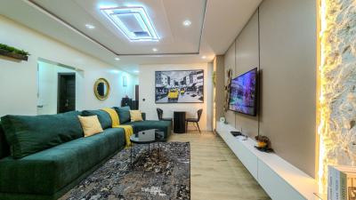 Comfy Two Bedroom Apartment with En-suite Rooms, Football Pitch Available in The Estate, Lekki Phase 1, Lekki, Lagos, Flat / Apartment Short Let