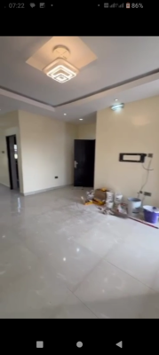 Newly Built 2bedroom Apartment All Tiled with Kitchen Cabinets, New Garage, Gbagada, Lagos, Flat / Apartment for Rent