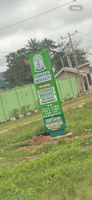 Plots of Land, 29 Plots of Land Available at The Back of Fountain University Osogbo, Osogbo, Osun, Mixed-use Land for Sale