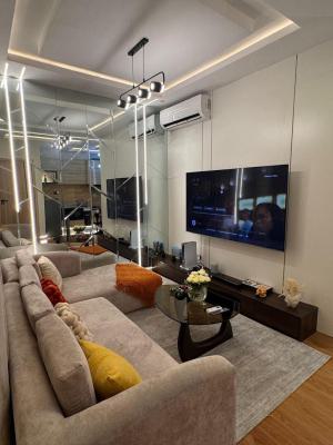 Fully Air Conditioned 1 Bed Apartment with Ps5, Puzzle and Ludo Games Available, Ologolo, Lekki, Lagos, Flat / Apartment Short Let