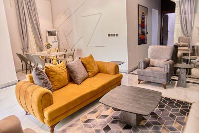 Luxury 4bed with a Lounge, Balcony & Bathtub, 7a Milan Way, Off Ebulefour Lane, Lekki Palm City Estate Ajah. Off Add, Ado, Ajah, Lagos, Flat / Apartment Short Let