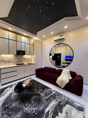 Apartment Name: Riviera   Deluxe 1 Bedroom Bathub Apartment with Red R, Chevron, Lekki, Lagos, Detached Duplex Short Let