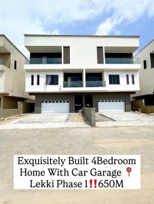 Modern 4 Bedroom Semi Detached Duplex with Bq, Lekki Phase 1, Lekki Phase 1, Lekki, Lagos, Semi-detached Duplex for Sale