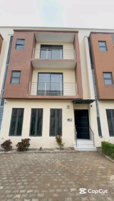 Luxurious 4-bedroom Terrace Duplex with Attached Bq, Apo-dutse By Cedacrest Hospital, Apo, Abuja, Terraced Duplex for Sale