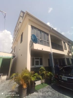 Self Service 4 Bedroom Terrace Duplex with Bq, Off Freedom Way, Ikate Elegushi, Lekki, Lagos, Terraced Duplex for Rent