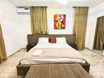 *(gray Escape )* Spacious 2 Bedroom Apartment with Ps5 and City View., Phase 1, Lekki Phase 1, Lekki, Lagos, Detached Duplex Short Let