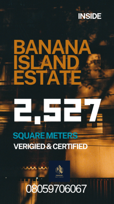 2527, Off 3rd Avenue, Banana Island, Ikoyi, Lagos, Residential Land for Sale