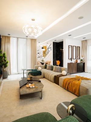 Glamorous 5 Bedroom Self Compound Triplex, Cinema, Pool, Gym, Ps5, Sno, Off Admiralty Way, Lekki Phase 1, Lekki, Lagos, House Short Let