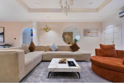 Apt 5-a Brand New Luxury 2 Bedroom  with Swimming Pool, Ps5, Gym, Balc, Lekki Phase 1, Lekki, Lagos, Flat / Apartment Short Let