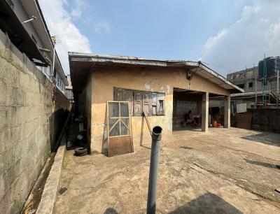 a Full Plot of Land with a Demolishable Bungalow on It, Secured Estate in Ogba Lagos, Ogba, Ikeja, Lagos, Land for Sale