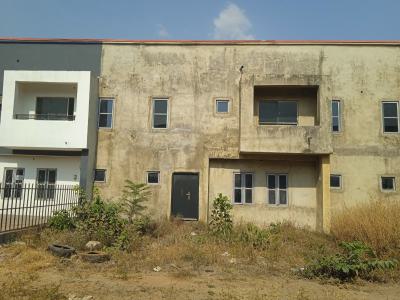 Carcass 4 Bedroom Terrace Duplex in an Estate, Sunnyvale Garden Estate, Kabusa, Abuja, Terraced Duplex for Sale