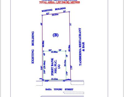 1,900sqm Prime Land, Saka Tinubu, Victoria Island (vi), Lagos, Mixed-use Land for Sale