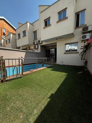 Serviced 4 Bedroom Terrace Duplex with Bq, Jabi, Abuja, Terraced Duplex for Rent