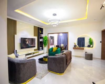 Grandlux Two Bedroom Apartment with Washing Machine, Jahi, Abuja, Flat / Apartment Short Let