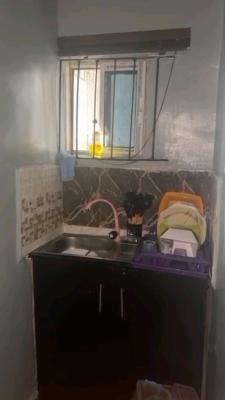 Decent Mini-flat *(upstairs 1st Floor)* Kitchen Cabinets,, Sholanke Street, Akoka, Yaba, Lagos, Mini Flat (room and Parlour) for Rent