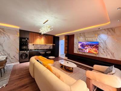 Lux Two Apartment with Workstation, Lekki Phase 2, Lekki, Lagos, Flat / Apartment Short Let